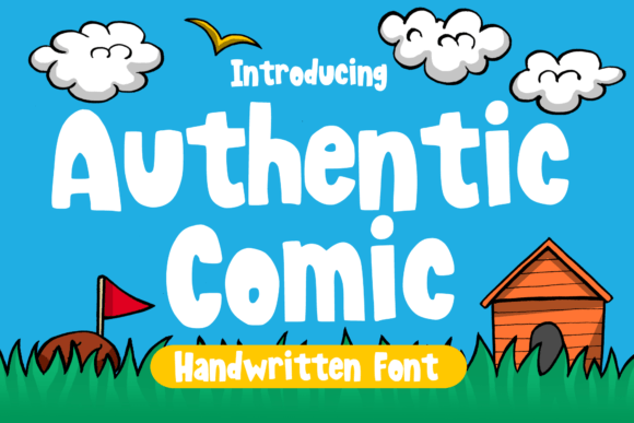 Authentic Comic: The Playful Display Font for Modern Web Design