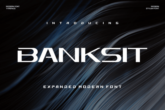 Banksit: The Bold Modern Font for High-Impact Branding