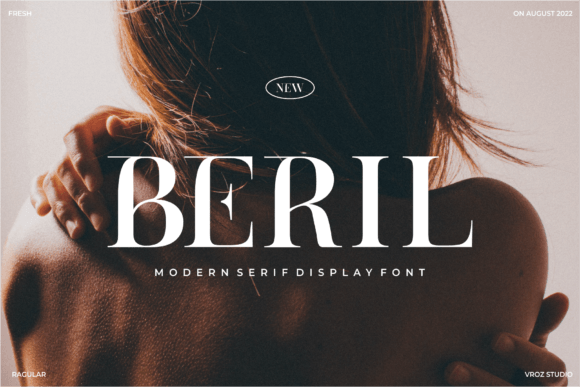 Beril: The Modern Display Serif Font for Crafters