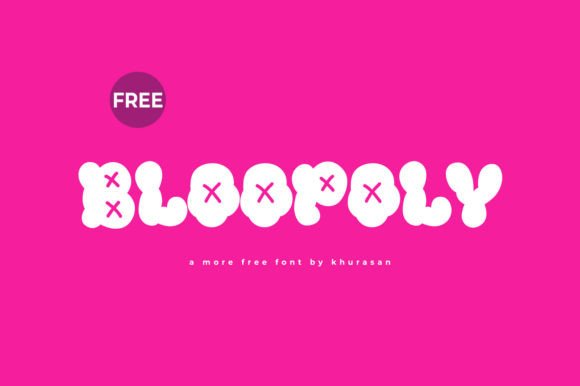 Bloopoly Modern Display Font for Creative Crafters