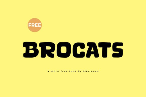 Brocats: The Modern Display Font for Polished Web Design