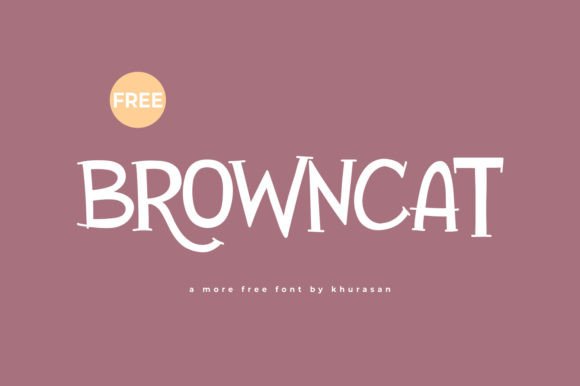 Browncat: The Modern Display Font for High-Impact Campaigns