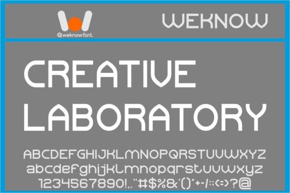 Creative Laboratory: A Premium Display Font for Modern Branding