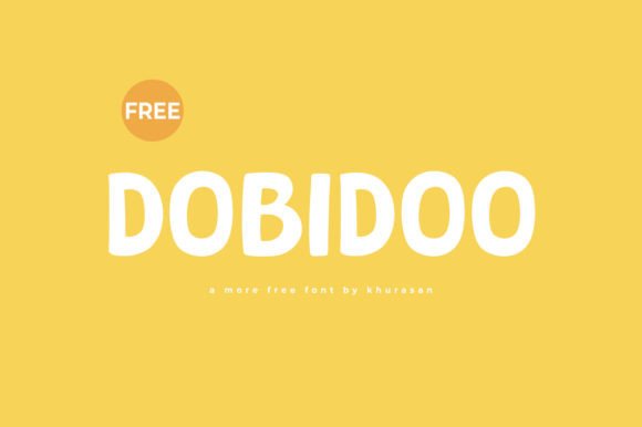 Dobidoo: A Modern Display Font for Editorial Design