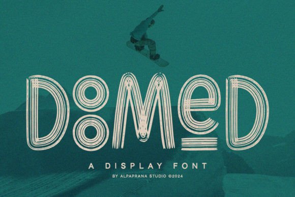 Doomed: A Fun Display Font for Bold Editorial Design