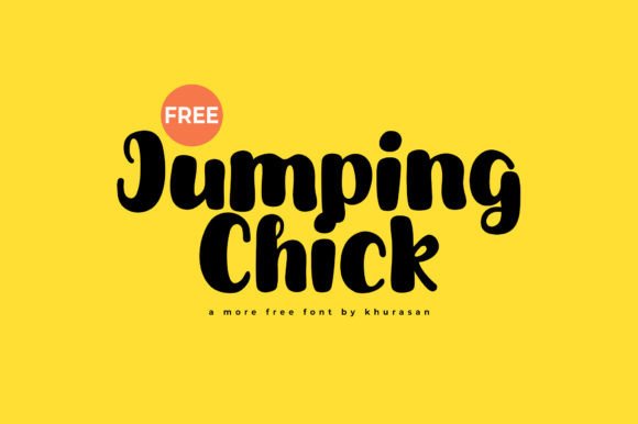Jumping Chick: The Modern Display Font for Creative Web Projects