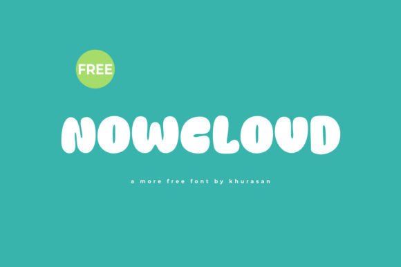 Nowcloud: A Modern Display Typeface for Editorial Design