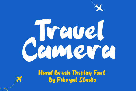 Travel Camera: The Perfect Display Font for Handmade Branding