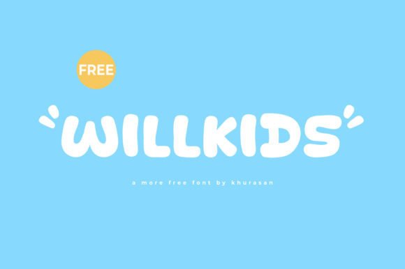 Willkids: A Modern Display Typeface for Editorial Design
